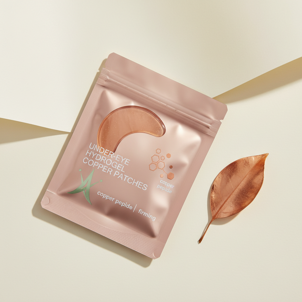 Under-Eye Hydrogel Copper Patches – Copper Leaf