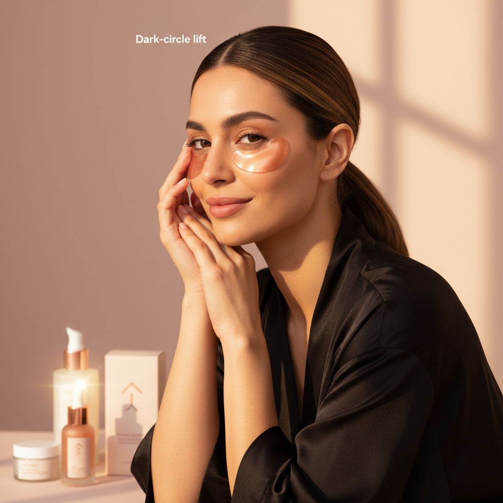 Under-Eye Hydrogel Copper Patches – Travertine Glow